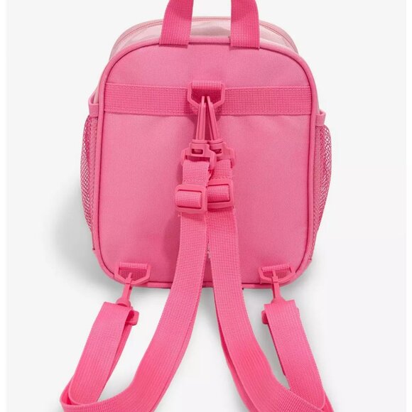 Hello Kitty Fuzzy Face Convertible Lunch Bag - NEW - Picture 4 of 4